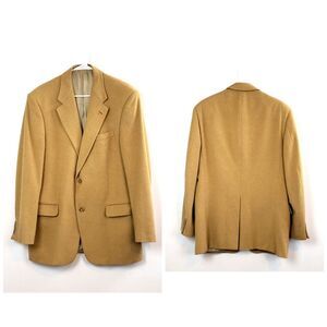 Roundtree & Yorke men's Camel Hair Sports Blazer size 42Long